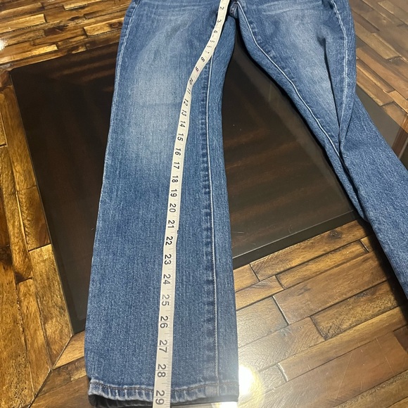 Madewell The Slim BoyJean Denim Jeans Women's Size 24 - Picture 8 of 8